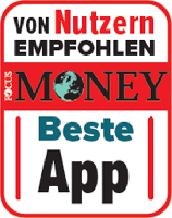 Prüfsiegel: Focus-Money TK-App ist beste App (Branche Krankenkassen)